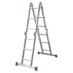 Лестница алюминиевая трансформер Corda 4х3 ступени