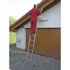 Лестница алюминиевая трансформер Corda 4х3 ступени