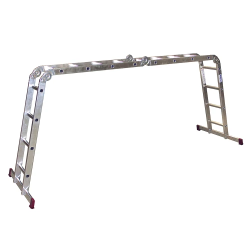 Лестница алюминиевая трансформер Corda 4х4 ступени