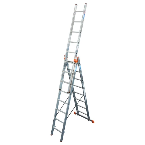 Лестница Tribilo трехсекционная универсальная 3х8 ступеней