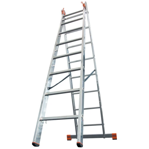 Лестница Tribilo трехсекционная универсальная 3х8 ступеней