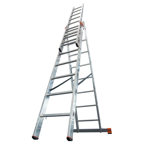 Лестница Tribilo трехсекционная универсальная 3х8 ступеней