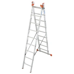 Лестница Tribilo трехсекционная универсальная 3х9 ступеней