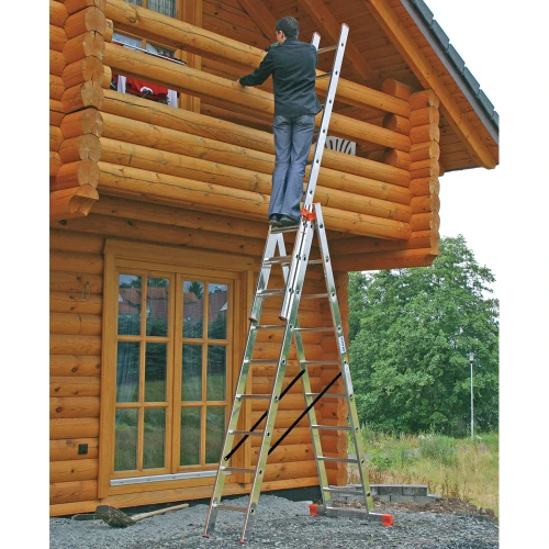 Лестница Tribilo трехсекционная универсальная 3х9 ступеней