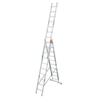 Лестница Tribilo трехсекционная универсальная 3х10 ступеней