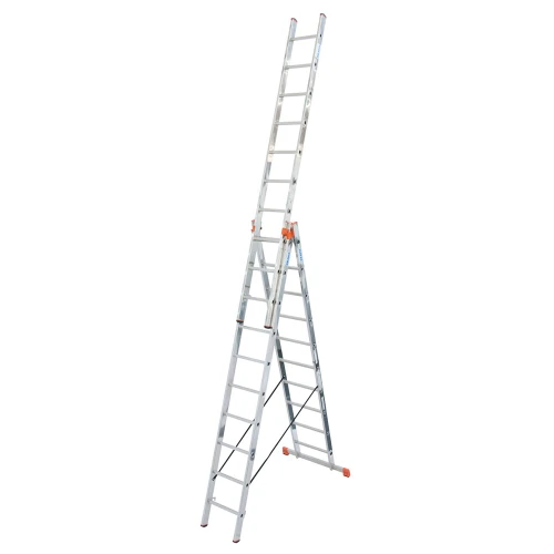 Лестница Tribilo трехсекционная универсальная 3х10 ступеней