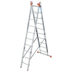 Лестница Tribilo трехсекционная универсальная 3х10 ступеней