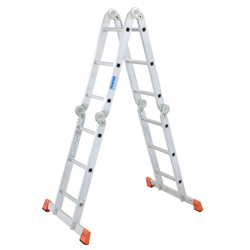 Лестница алюминиевая трансформер Multimatic 4х3 ступени