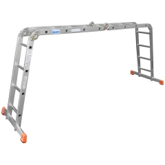 Лестница алюминиевая трансформер Multimatic 4х4 ступени