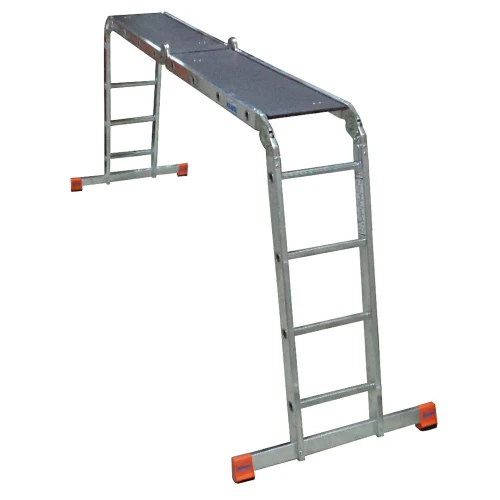 Лестница алюминиевая трансформер Multimatic 4х4 ступени