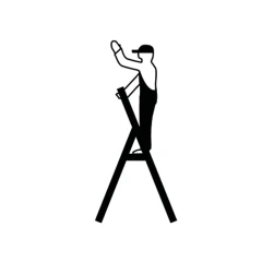 Стремянка Toppy XL алюминиевая 3 ступени