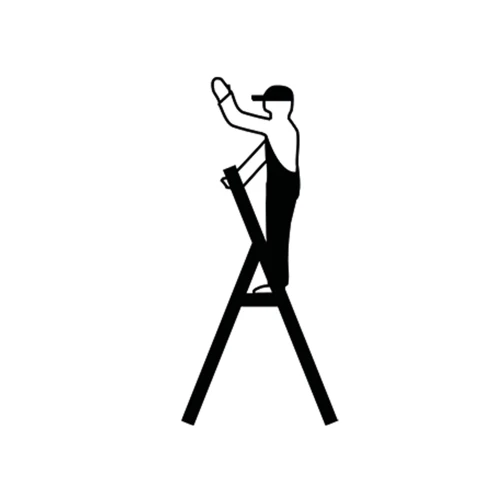 Стремянка Toppy XL алюминиевая 3 ступени