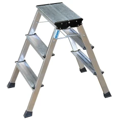 Стремянка Rolly алюминиевая двухсторонняя 3 ступени