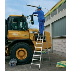 Стремянка Stabilo алюминиевая 8 ступеней