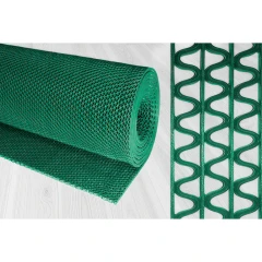 Грязезащитное рулонное ПВХ покрытие Зигзаг 15000х900х4,5 мм зеленый