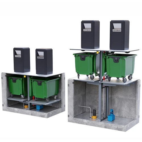 Модуль для сбора ТКО, Urban 1.1 (без поддона)