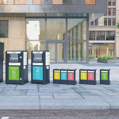 Модуль для сбора ТКО, Street 0.6-1