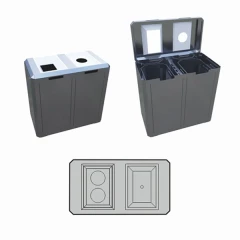 Модуль для сбора ТКО, Street 0.6-2