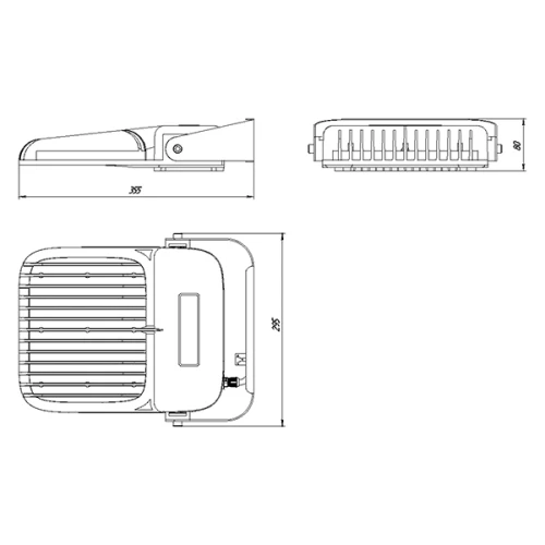 Светодиодный светильник Norled Flood PRO 3900 лм