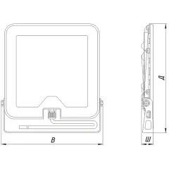Светодиодный светильник Norled Flat 1500 лм