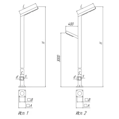 Светодиодный светильник Norled City Slope