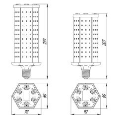 Светодиодный светильник Norled Garden