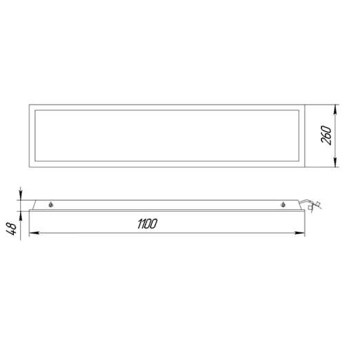 Светодиодный светильник Norled TOP-L подвесной