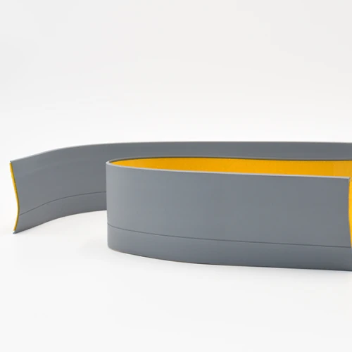 Гибкий плинтус без клея 65 мм серый, 6м