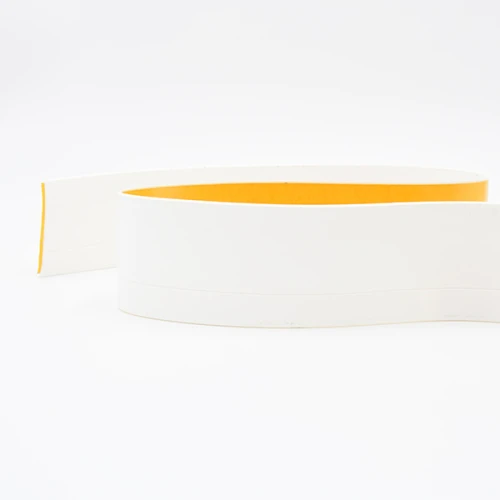 Гибкий плинтус без клея 65 мм белый, 25м