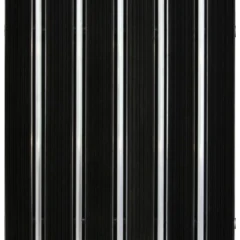 Грязезащитная алюминиевая решетка супер резина-скребок (узкий), 23мм