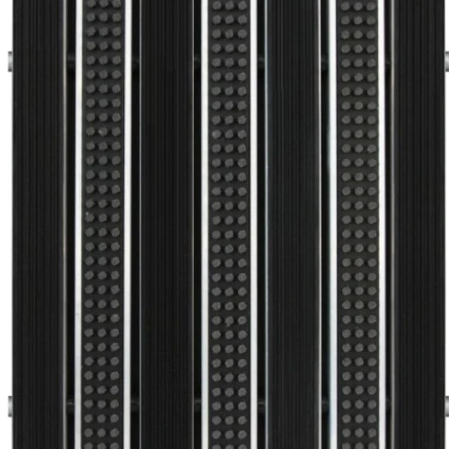 Грязезащитная алюминиевая решетка стандарт щетка-резина, 20мм