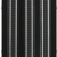 Грязезащитная алюминиевая решетка супер щетка-резина, 23мм