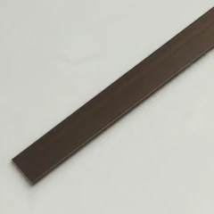 Алюминиевая полоса 15х1,5мм, 2,7м, бронза/глянец