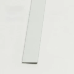 Алюминиевая полоса 15х1,5мм, 2,7м, белый