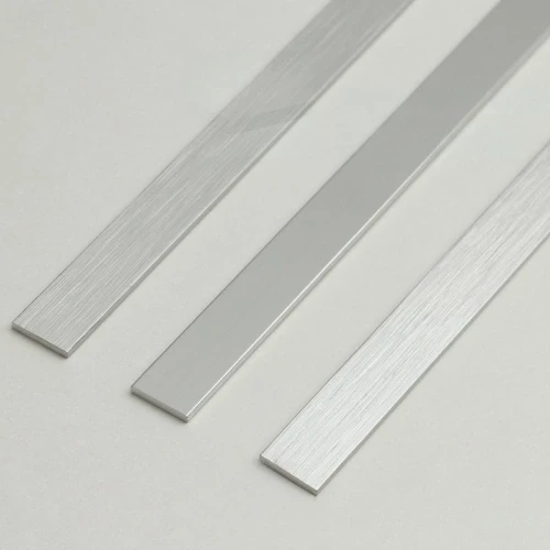 Алюминиевая полоса 10х1,5мм, 2,7м, серебро/глянец