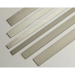 Алюминиевая полоса 10х1,5мм, 2,7м, бронза/мат