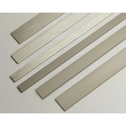 Алюминиевая полоса 10х1,5мм, 2,7м, бронза/мат