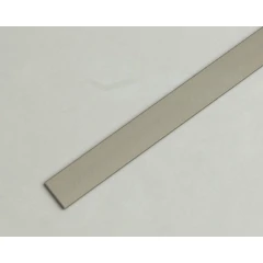 Алюминиевая полоса 10х1,5мм, 2,7м, бронза/мат