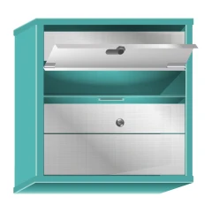 Почтовый ящик в подъезд Практик Смарт 3-х секционный