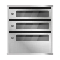 Почтовый ящик в подъезд Элит Бизнес 4-х секционный