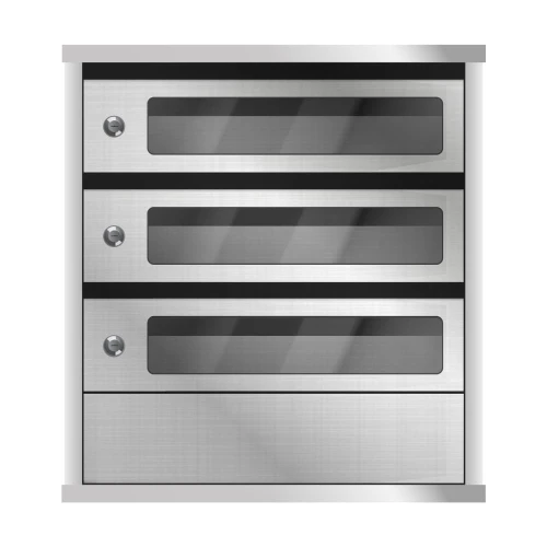 Почтовый ящик в подъезд Элит Бизнес 4-х секционный