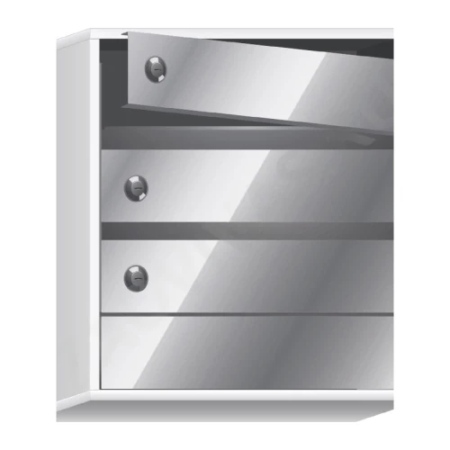 Почтовый ящик в подъезд Элит Эксклюзив 3-х секционный