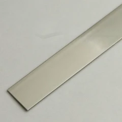 Алюминиевая полоса 20х1,5мм, 2,7м, бронза-светлая/глянец