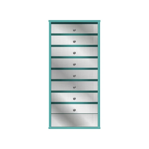 Почтовый ящик в подъезд Практик Смарт 7-ми секционный