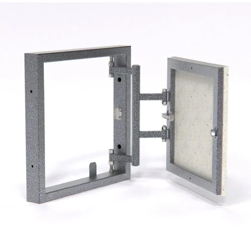 Люк ревизионный нажимной под плитку ГРАНИТ 40х40 (ШхВ) скрытый