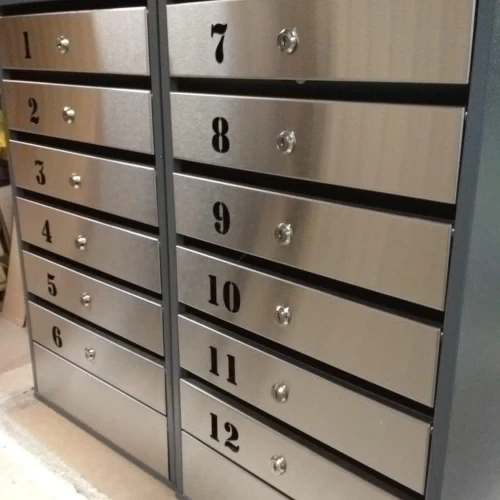 Почтовый ящик в подъезд Практик Смарт 4-х секционный