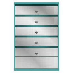 Почтовый ящик в подъезд Практик Смарт 5-ти секционный