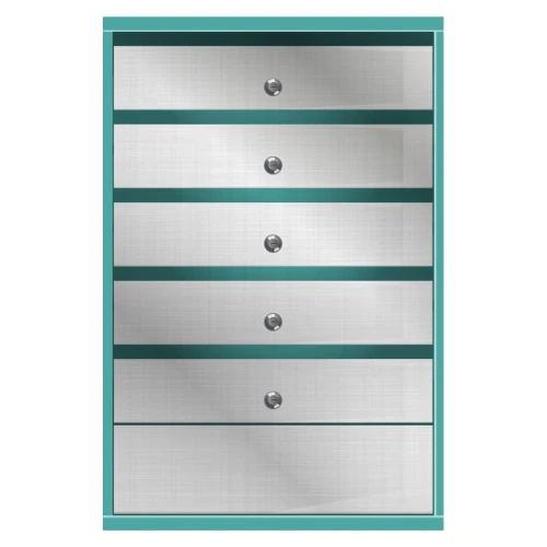 Почтовый ящик в подъезд Практик Смарт 5-ти секционный