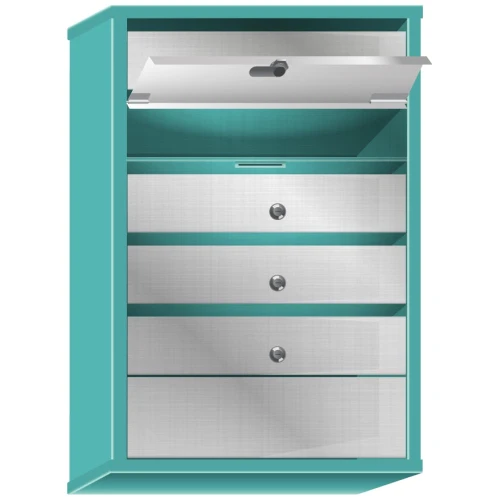 Почтовый ящик в подъезд Практик Смарт 5-ти секционный