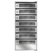 Почтовый ящик в подъезд Элит Бизнес 8-ми секционный